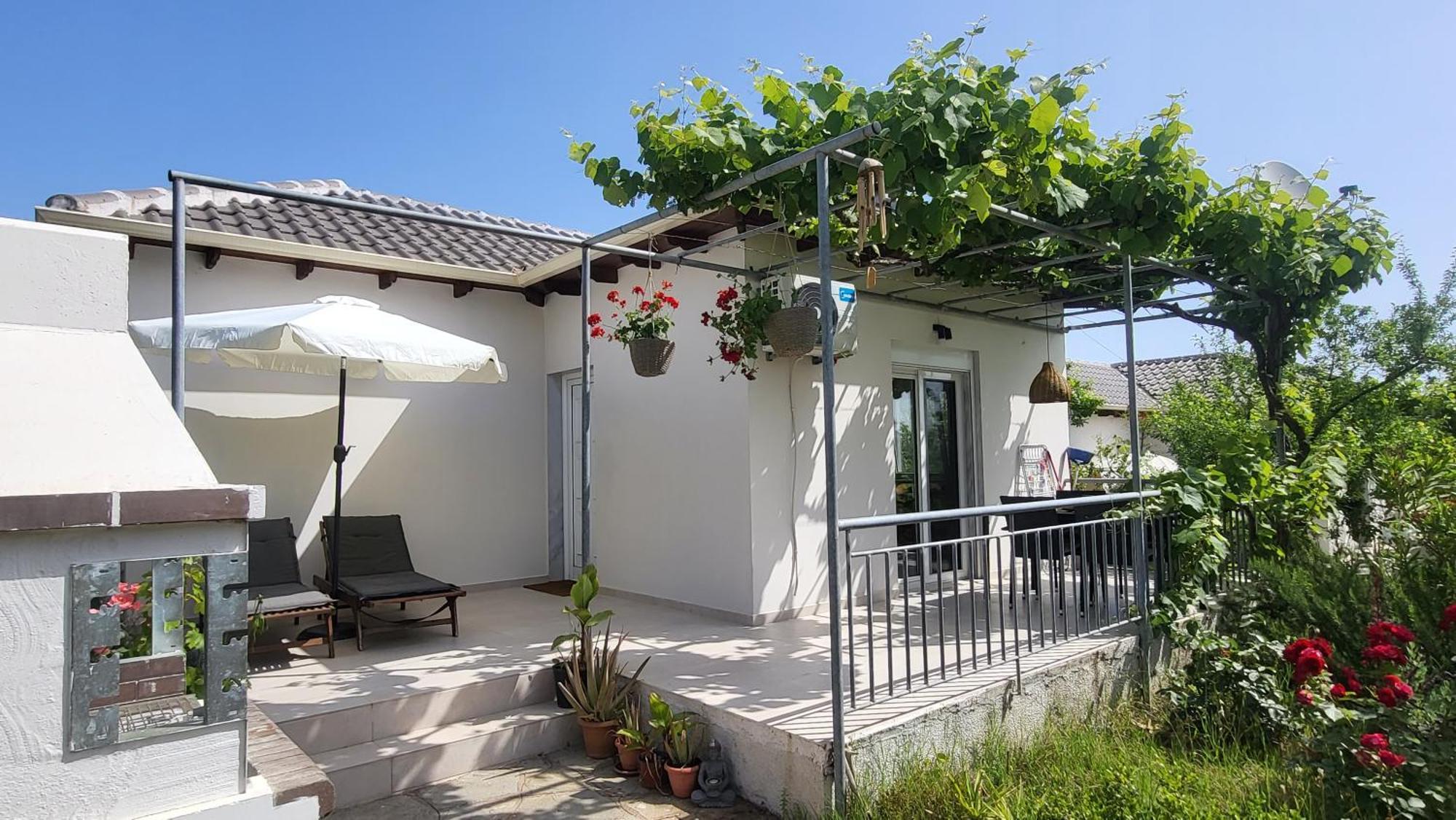 Ioannis Houses - Gemuetliches Ferienhaus Im Olivenhain Skala Potamia  Camera foto